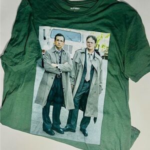 The Office tshirt - Old Navy Forest Green Graphic